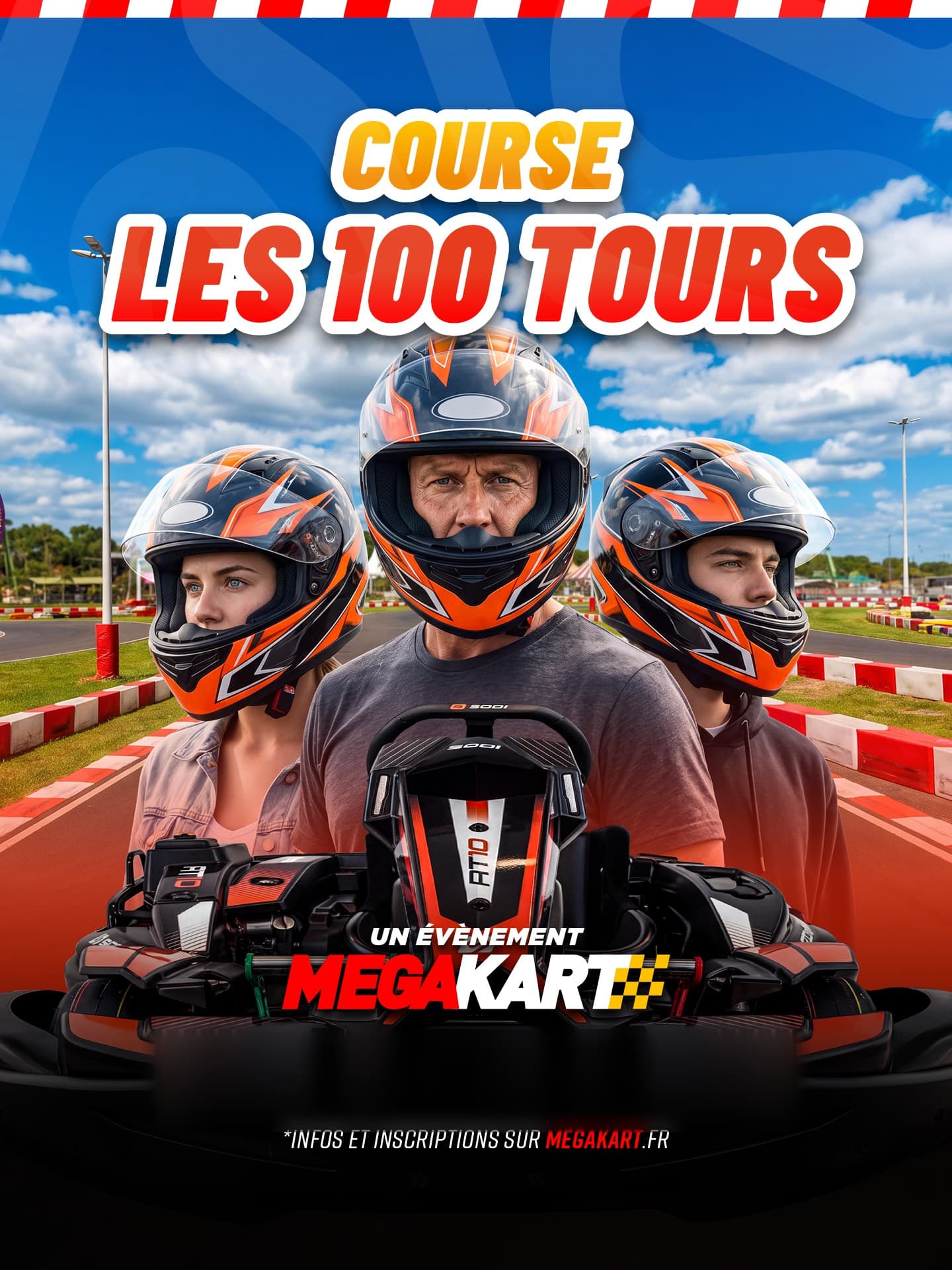 Affiche Les 100 Tours