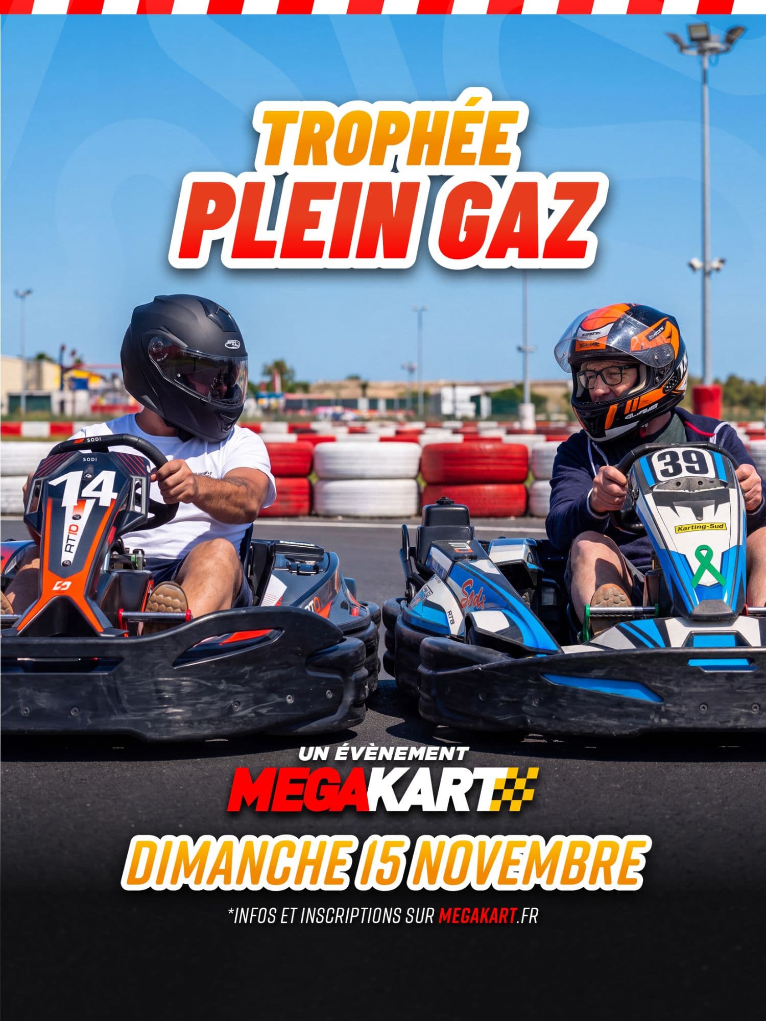 Affiche Trophée Plein Gaz